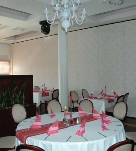 ściany mobilne przesuwne